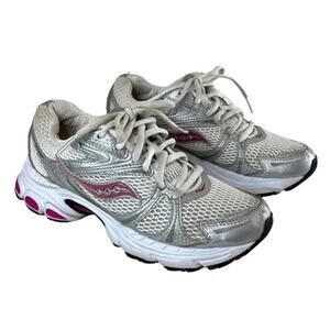 Saucony Grid Running Shoes Sz 7 Women’s Twister Sneakers Athletic Silver Gray